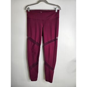 Old Navy Active Lightweight Leggings Compression Winter Mesh Cut Out Women Large